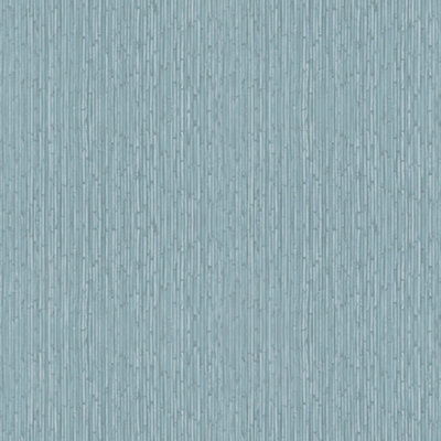 Galerie Into The Wild Blue Bamboo Stripe Wallpaper Roll