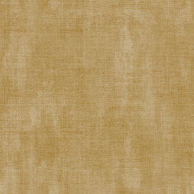 Galerie Into The Wild Gold Textured Plain Wallpaper Roll