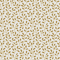 Galerie Into The Wild Metallic Gold Trailing Leaf Wallpaper Roll