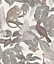 Galerie Into The Wild Metallic Silver Tropical Life Leaf Wallpaper Roll