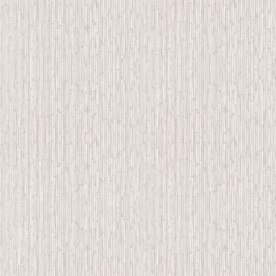 Galerie Into The Wild Silver Bamboo Stripe Wallpaper Roll