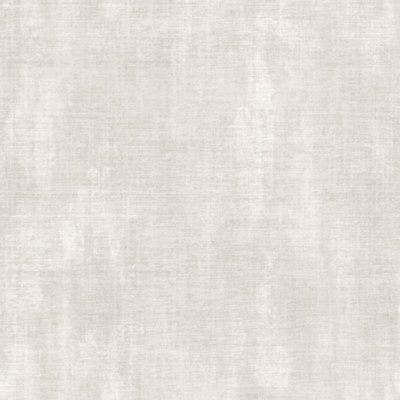 Galerie Into The Wild Silver Textured Plain Wallpaper Roll