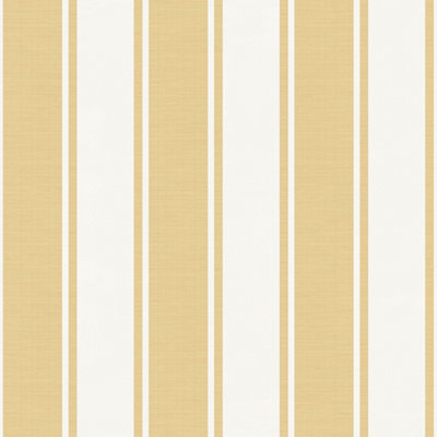 Galerie Italian Classics 4 Gold Classic Stripe Embossed Wallpaper