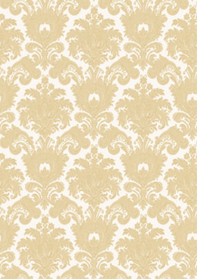 Galerie Italian Classics 4 Gold Damask Embossed Wallpaper