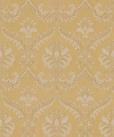 Galerie Italian Classics 4 Gold Traditional Damask Embossed Wallpaper