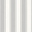 Galerie Italian Classics 4 Grey Classic Stripe Embossed Wallpaper