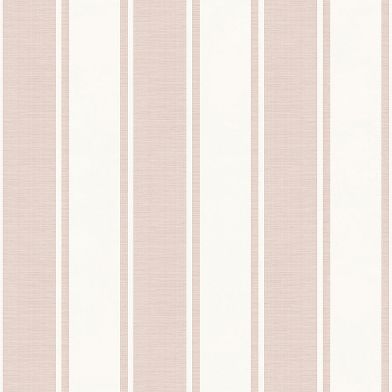 Galerie Italian Classics 4 Pink Classic Stripe Embossed Wallpaper | DIY ...