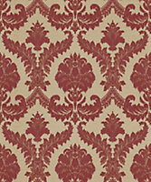 Galerie Italian Classics 4 Red Traditional Damask Embossed Wallpaper