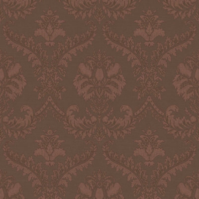 Galerie Italian Silks and Damasks Red Damask Wallpaper