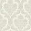Galerie Italian Style Beige Traditional Floral Damask Wallpaper Roll