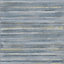 Galerie Italian Style Blue Distressed Horizontal Stripe Wallpaper Roll