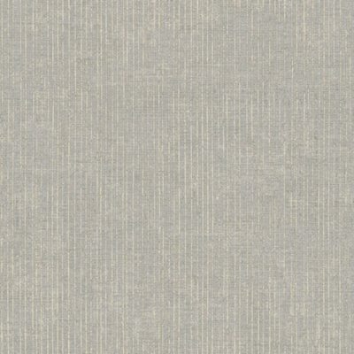 Galerie Italian Style Brown Distressed Pinstripe Design Wallpaper Roll