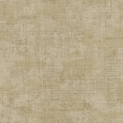 Galerie Italian Style Gold Distressed Weave Texture Effect Wallpaper Roll