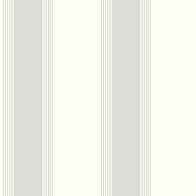 Galerie Italian Style Silver Classic Vertical Stripe Design Wallpaper Roll