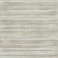Galerie Italian Style Silver Distressed Horizontal Stripe Wallpaper Roll