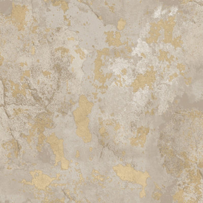 Galerie Italian Textures 2 Beige Distressed Texture Textured Wallpaper