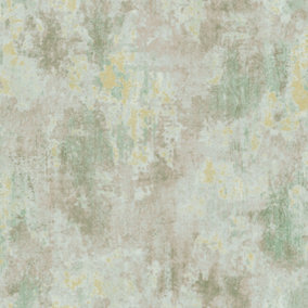 Galerie Italian Textures 2 Green Rustic Texture Textured Wallpaper