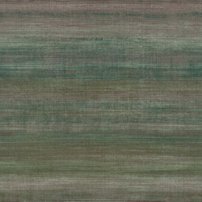 Galerie Italian Textures 3 Green Shantung Best Linen Effect Wallpaper Roll