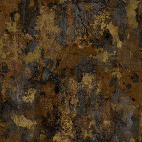 Galerie Italian Textures 3 Unito Best Metallic Brown Mottled Effect Wallpaper Roll