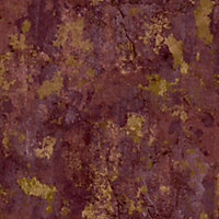 Galerie Italian Textures 3 Unito Best Metallic Burgundy Mottled Effect Wallpaper Roll