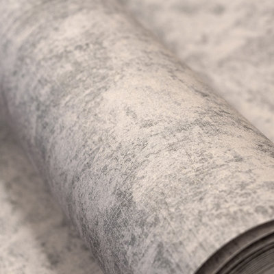 Galerie Julie Feels Home Beige Shimmery Plain Texture Wallpaper Roll