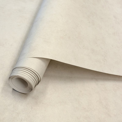 Galerie Julie Feels Home Beige Shimmery Plain Tilia Wallpaper Roll