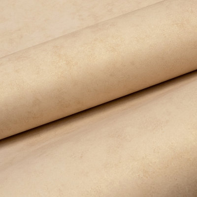 Galerie Julie Feels Home Beige Shimmery Plain Tilia Wallpaper Roll
