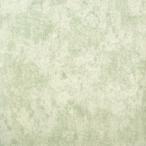 Galerie Julie Feels Home Green Shimmery Plain Texture Wallpaper Roll