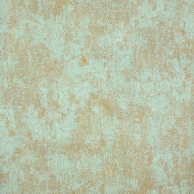 Galerie Julie Feels Home Teal Shimmery Plain Texture Wallpaper Roll