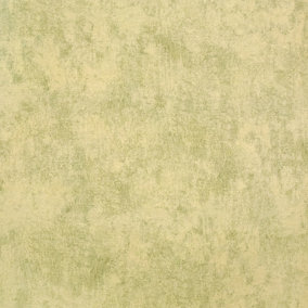 Galerie Julie Feels Home Yellow Shimmery Plain Texture Wallpaper Roll