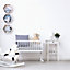 Galerie Just 4 Kids 2 Grey White Small Stars Smooth Wallpaper
