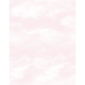 Galerie Just 4 Kids 2 Pink Clouds Smooth Wallpaper