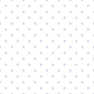 Galerie Just 4 Kids 2 Purple White Small Stars Smooth Wallpaper