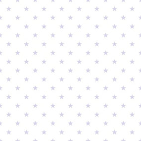 Galerie Just 4 Kids 2 Purple White Small Stars Smooth Wallpaper