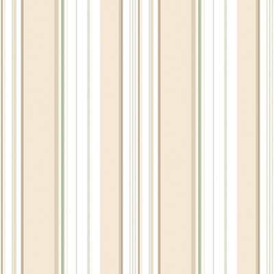 Galerie Just Kitchens Beige Multi Stripe Wallpaper Roll