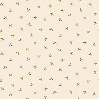 Galerie Just Kitchens Biege Leaf Toss Wallpaper Roll