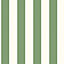 Galerie Just Kitchens  Green Awning Stripe Wallpaper Roll