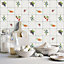 Galerie Just Kitchens Grey Fruit Tile Wallpaper Roll