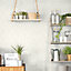Galerie Just Kitchens White Leaf Toss Wallpaper Roll
