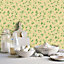 Galerie Just Kitchens Yellow Just Ivy Wallpaper Roll