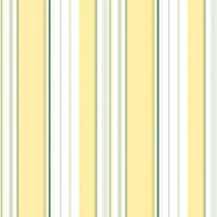 Galerie Just Kitchens Yellow Multi Stripe Wallpaper Roll