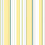 Galerie Just Kitchens Yellow Multi Stripe Wallpaper Roll