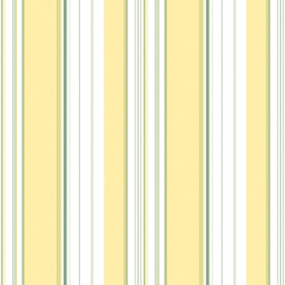 Galerie Just Kitchens Yellow Multi Stripe Wallpaper Roll