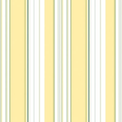 Galerie Just Kitchens Yellow Multi Stripe Wallpaper Roll