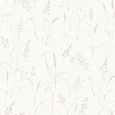Galerie Kitchen Recipes Beige Grasses Smooth Wallpaper