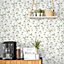 Galerie Kitchen Recipes Green China Leaves Smooth Wallpaper