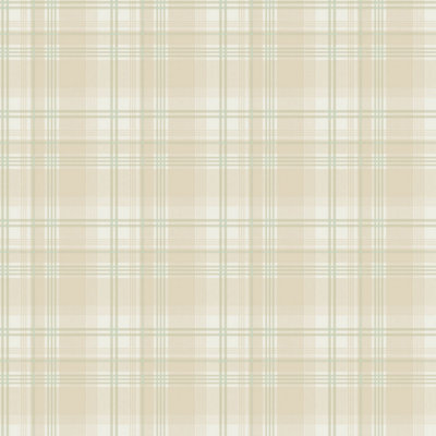 Galerie Kitchen Recipes Green Plaid Smooth Wallpaper