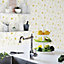 Galerie Kitchen Recipes Yellow Gold Lemons Smooth Wallpaper