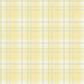 Galerie Kitchen Recipes Yellow Gold Plaid Smooth Wallpaper