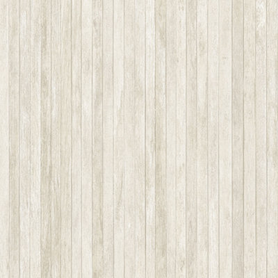 Galerie Kitchen Style 3 Beige Wood Stripe Smooth Wallpaper